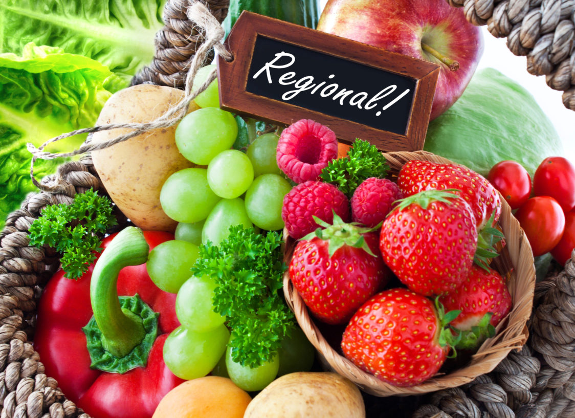 Kupujte regionální potraviny od farmářů a lokálních prodejců