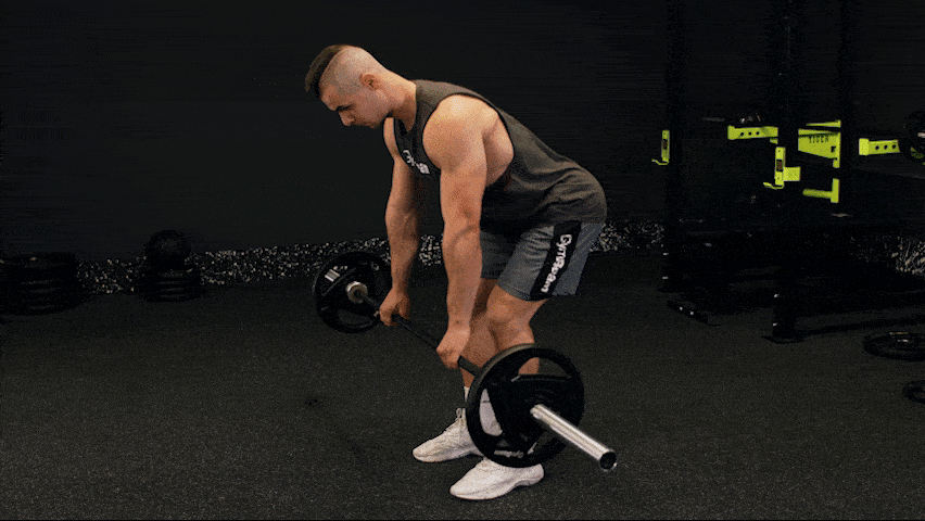 Jak cvičit přitahování osy v předklonu na záda?