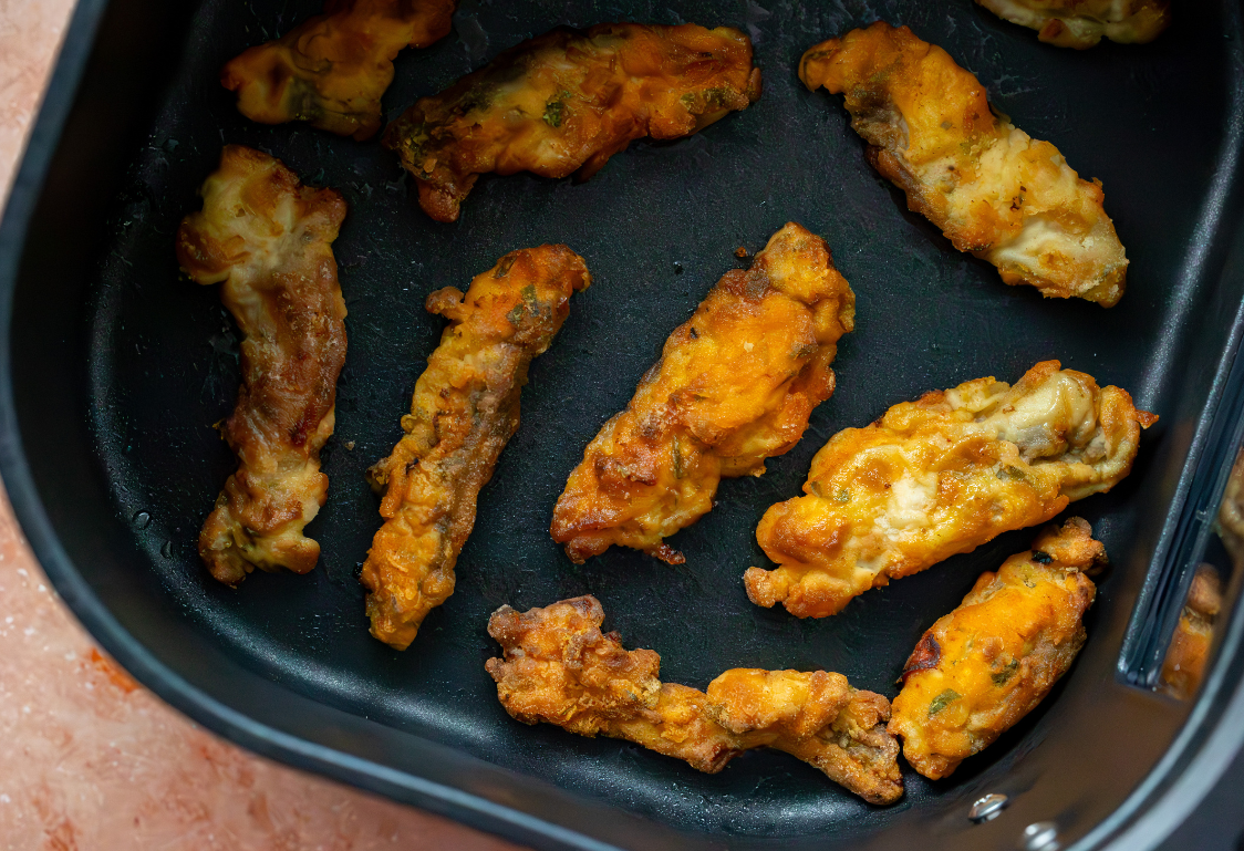 Karper-frietjes - Bakken