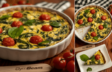 Fitness Recipe: Spinach Quiche – Savoury French Pie