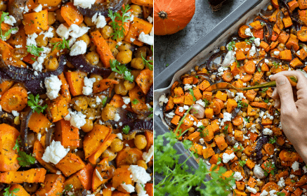 Fitness Recept: Gebakken Groenten met Feta Kaas.