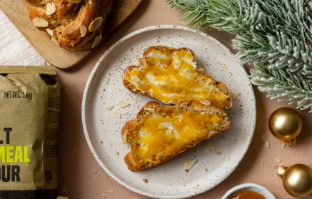 Fitness Recipe: Easy-to-Make Fluffy High-Protein Braided Bread