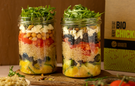 Fitness Recipe: Light Quinoa Salad in a Jar