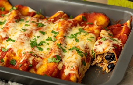 Fitness Recipe: Chicken Enchiladas