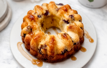 Fitness Recipe: Kefir Blueberry Bundt Cake