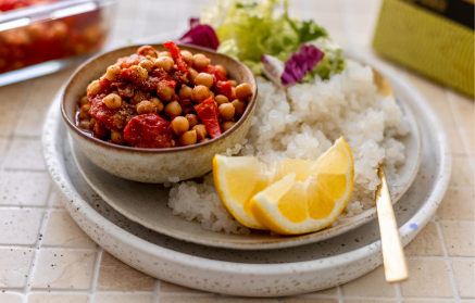 Fitness Recipe: Tandoori Chickpeas