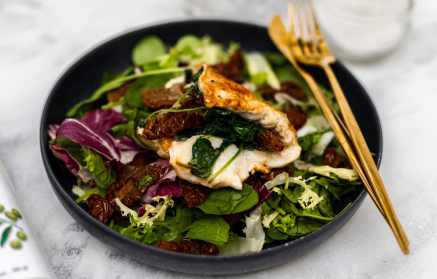 Fitness Recipe: Spinach Stuffed Chicken Breast