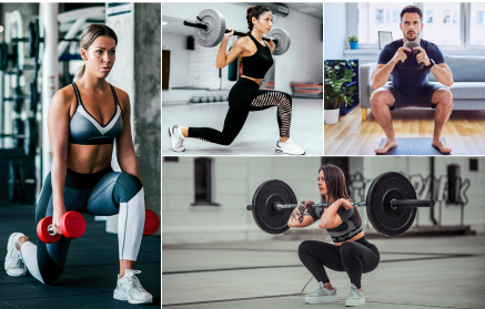 Hoe doe je squats en lunges? De juiste techniek en 15 variaties.