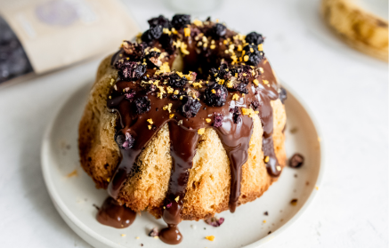 Fitness Recipe: Blueberry-Banana Bundt Cake