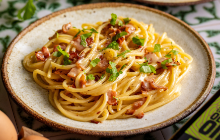 Fitness Recipe: Spaghetti Carbonara