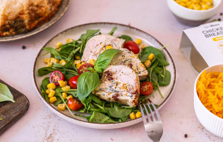 Chicken Bundt Cake with Spinach and Cheese