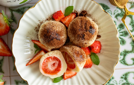 Fitness Recipe: Quark Dumplings with Strawberries