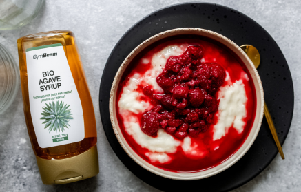 Fitness Recipe: Rice Pudding with Raspberries and Protein