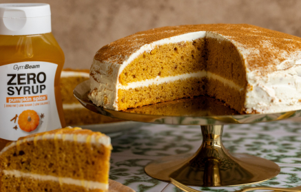 Fitness Recipe: Pumpkin Cake with Cream