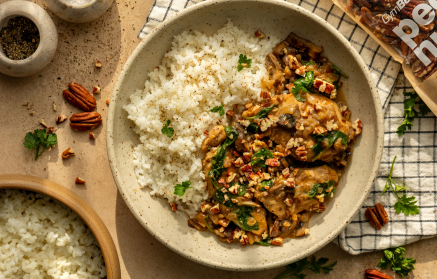 Fitness Recipe: Chicken Breast with Mushrooms