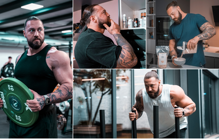 Hoe spieren opbouwen? Een gids over training, voeding en herstel met Jakub Enžl.