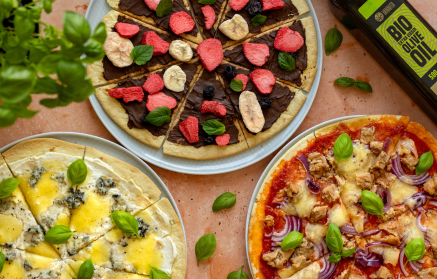Fitness Recipe: Pizza 3 Ways in under 10 Minutes