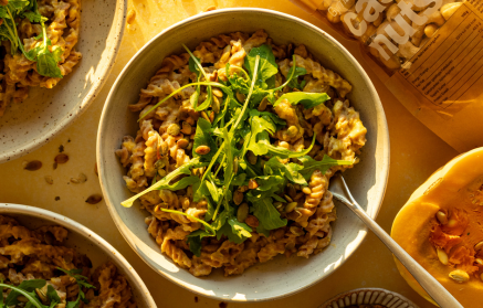 Fitness Recipe: Pasta with Vegan Pumpkin Sauce