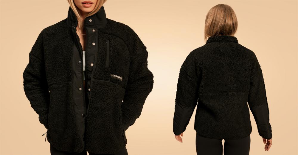 Women's Bliss Jacket Black - BeastPink