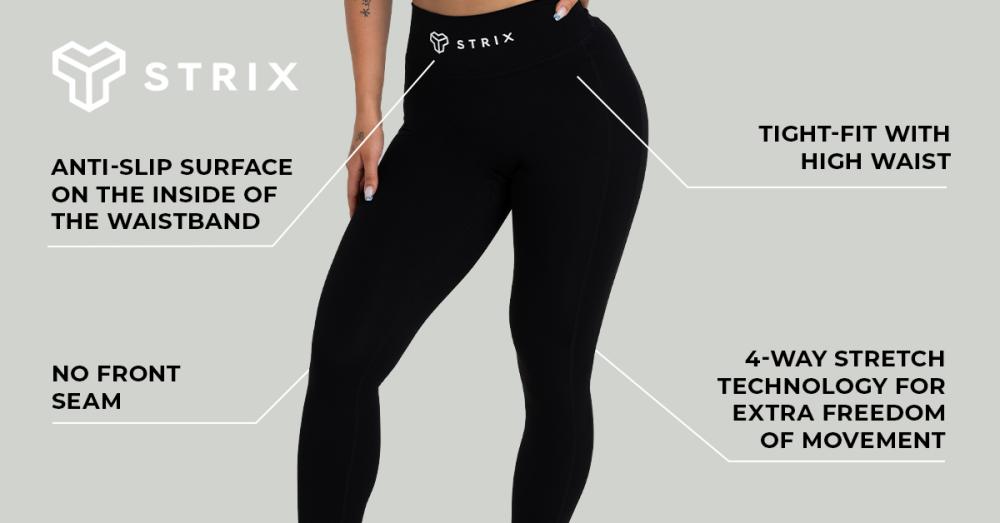 Women's Leggings Black - STRIX