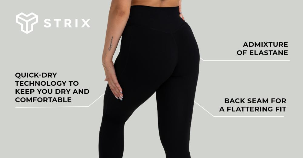 Women's Leggings Black - STRIX