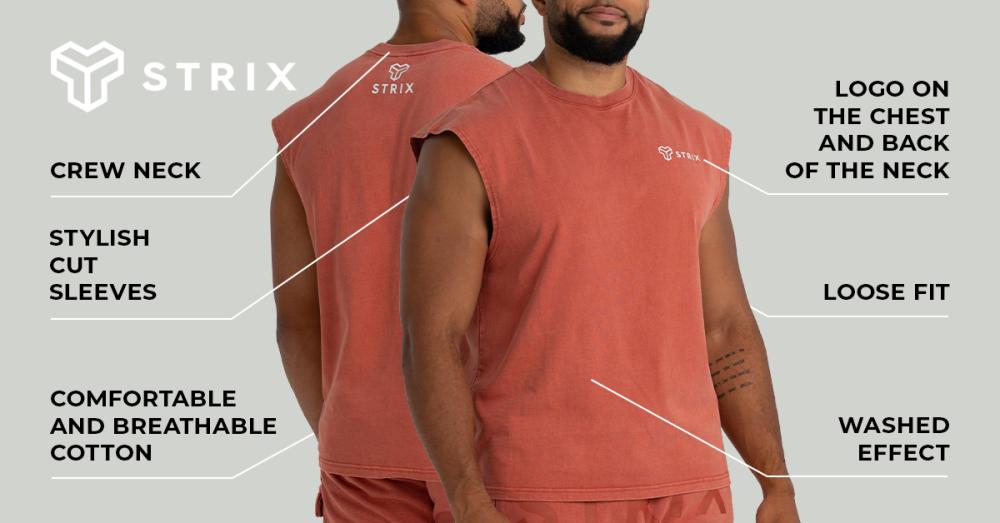 Gewassen Tanktop Terra - STRIX