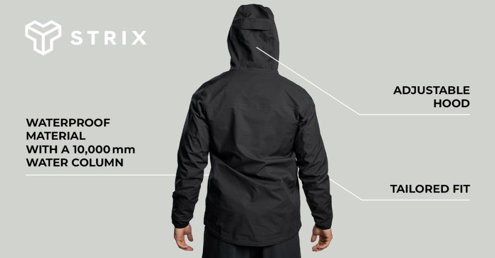 Men's Vertex Jacket Black - STRIX
