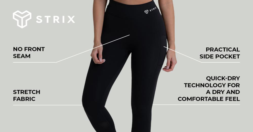 Women's ZOA Leggings Black - STRIX