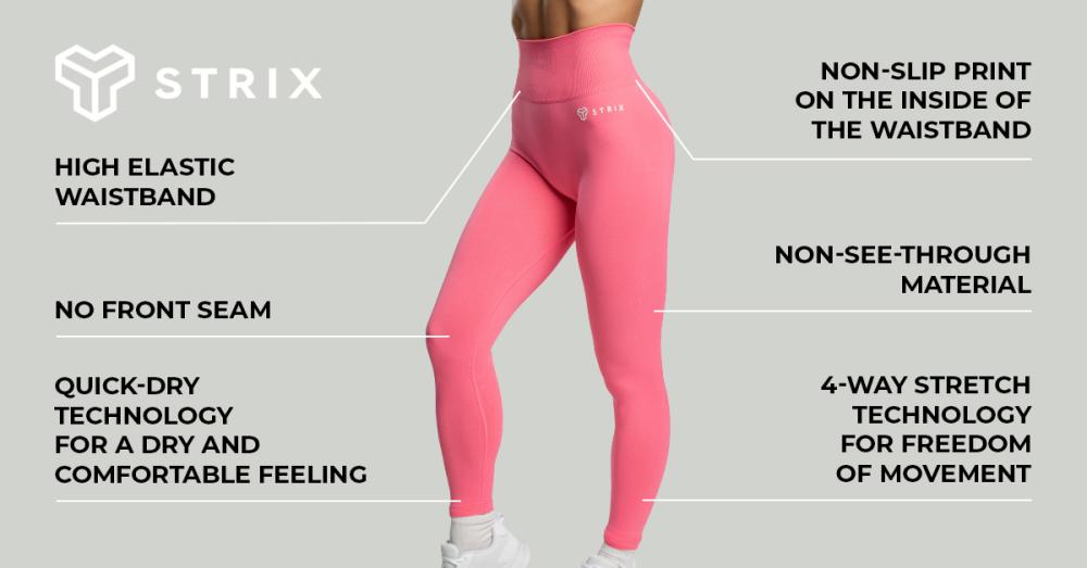 Women's Seamless Leggings Sorbet - STRIX