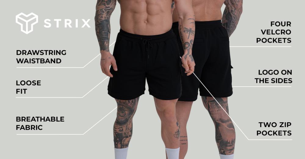 ZOA Shorts Black - STRIX