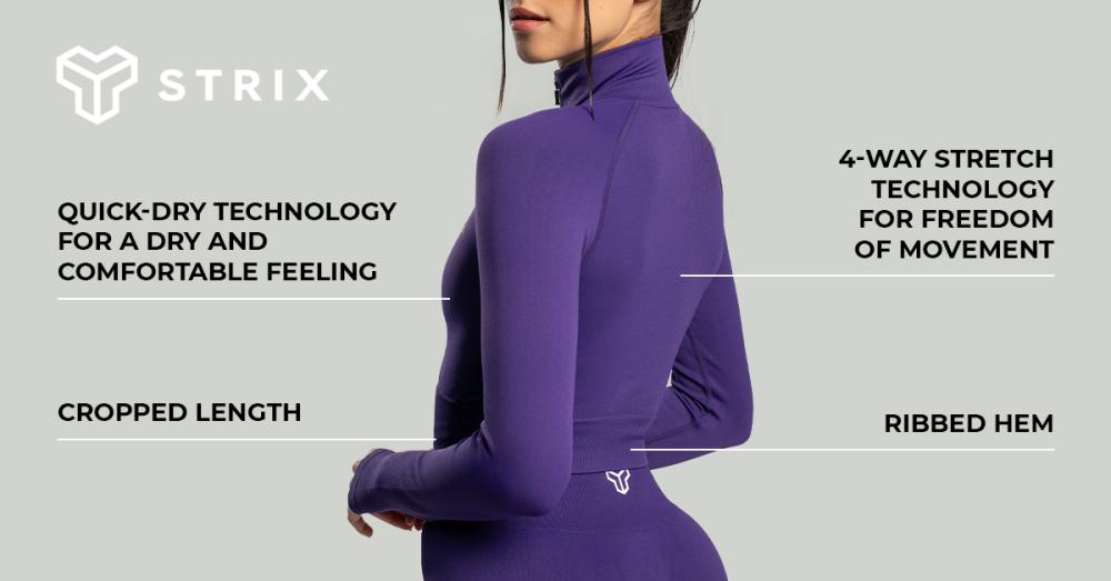 Women's Seamless Cropped Top Cosmos - STRIX