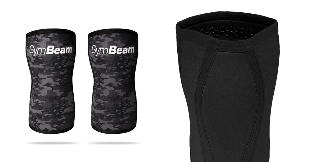 Conquer Neoprene Kniebandage Camo - GymBeam
