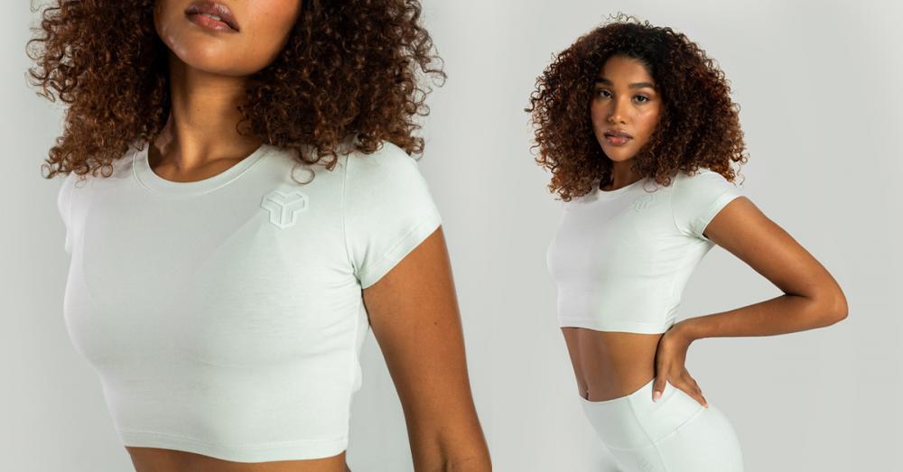 Women's Essential CropTop Moon Grey - STRIX