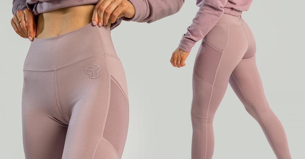 Women's Essential Leggings Mauve - STRIX