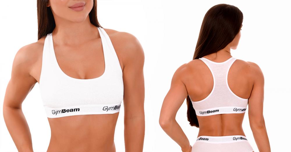Bralette Wit - GymBeam