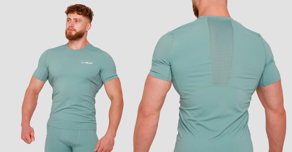 High Compression T-Shirt Blue - GymBeam