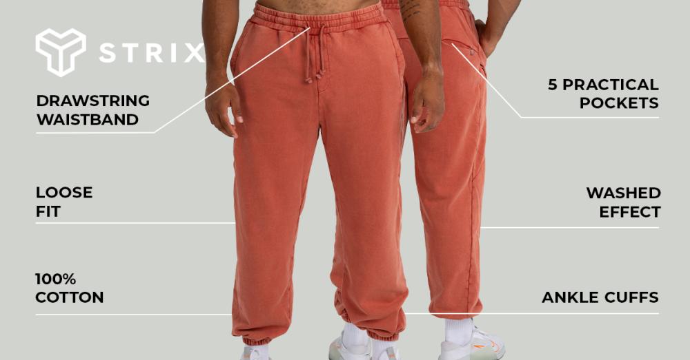 Washed Joggers Terra - GymBeam