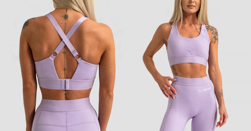 Limitless-Sports-Bra Lavender - GymBeam