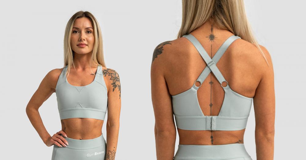 Limitless Sportbeha Eucalypt - GymBeam