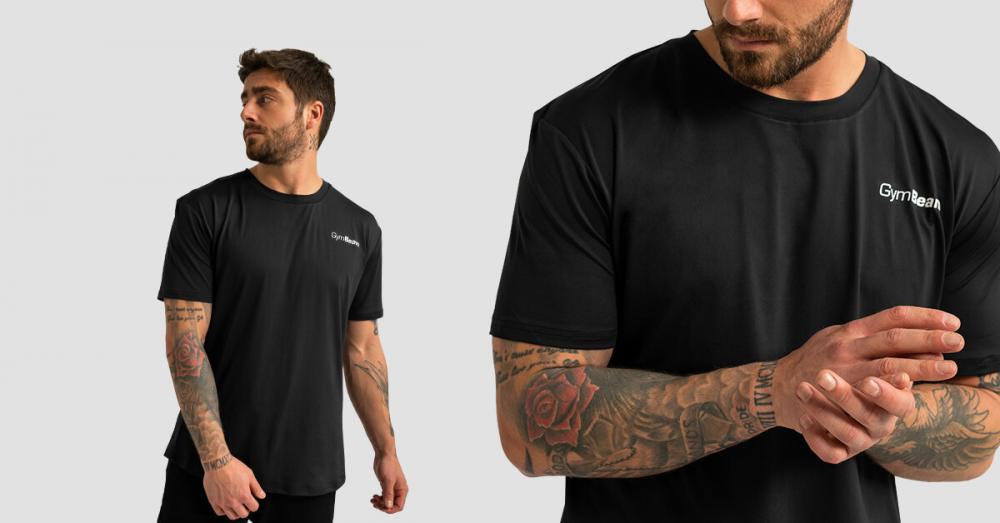 Men's Limitless Sports T-Shirt Black - GymBeam