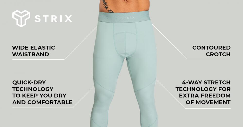Nebula Legging Stone Blue - STRIX voor heren