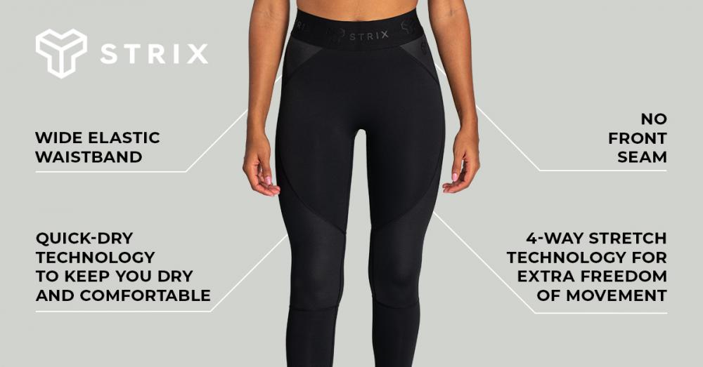Women's Nebula Leggings Black - STRIX