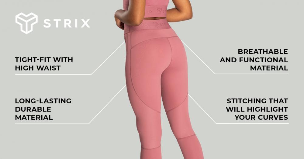 Women's Nebula legging indian red - STRIX