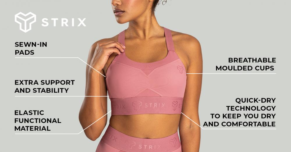 Nebula Sportbeha Indian Red - STRIX