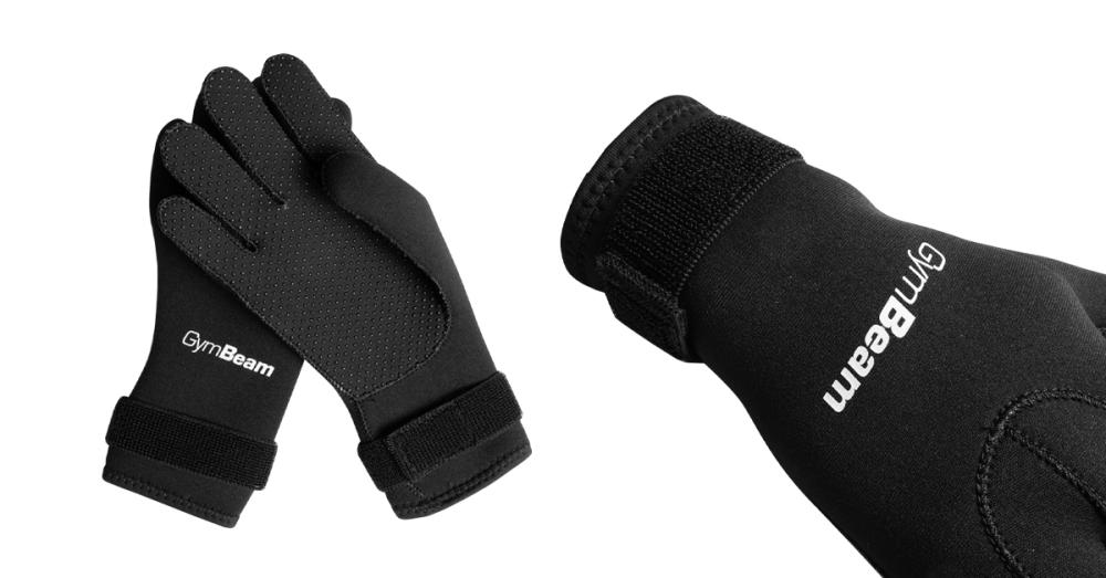 Neoprene ChillGuard Handschoenen Zwart - GymBeam