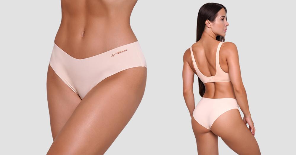 Classic Seamless Pips 3Pack Beige - GymBeam