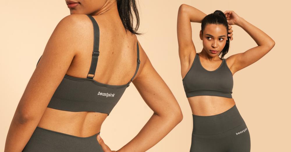 Hyper Sports Bra Shadow - BeastPink