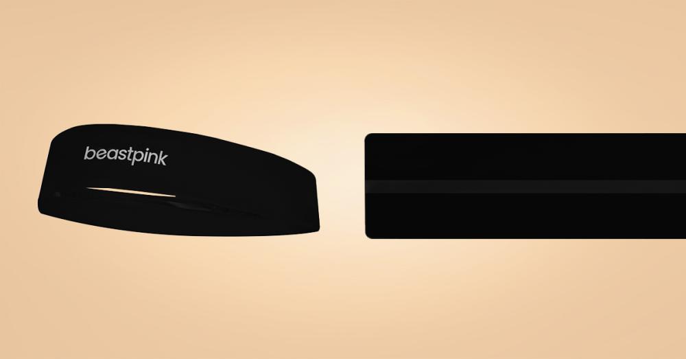 Sport Hoofdband Zwart - BeastPink