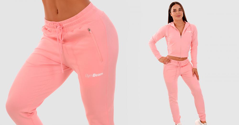 Joggers TRN roze - GymBeam