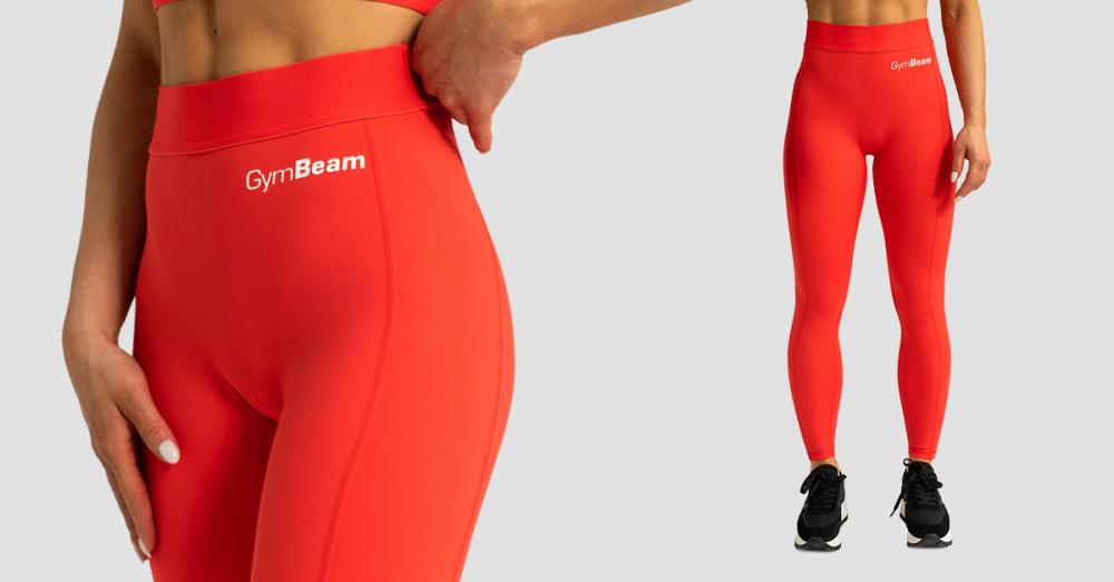 Women's Limitless Leggings Hot Red - GymBeam